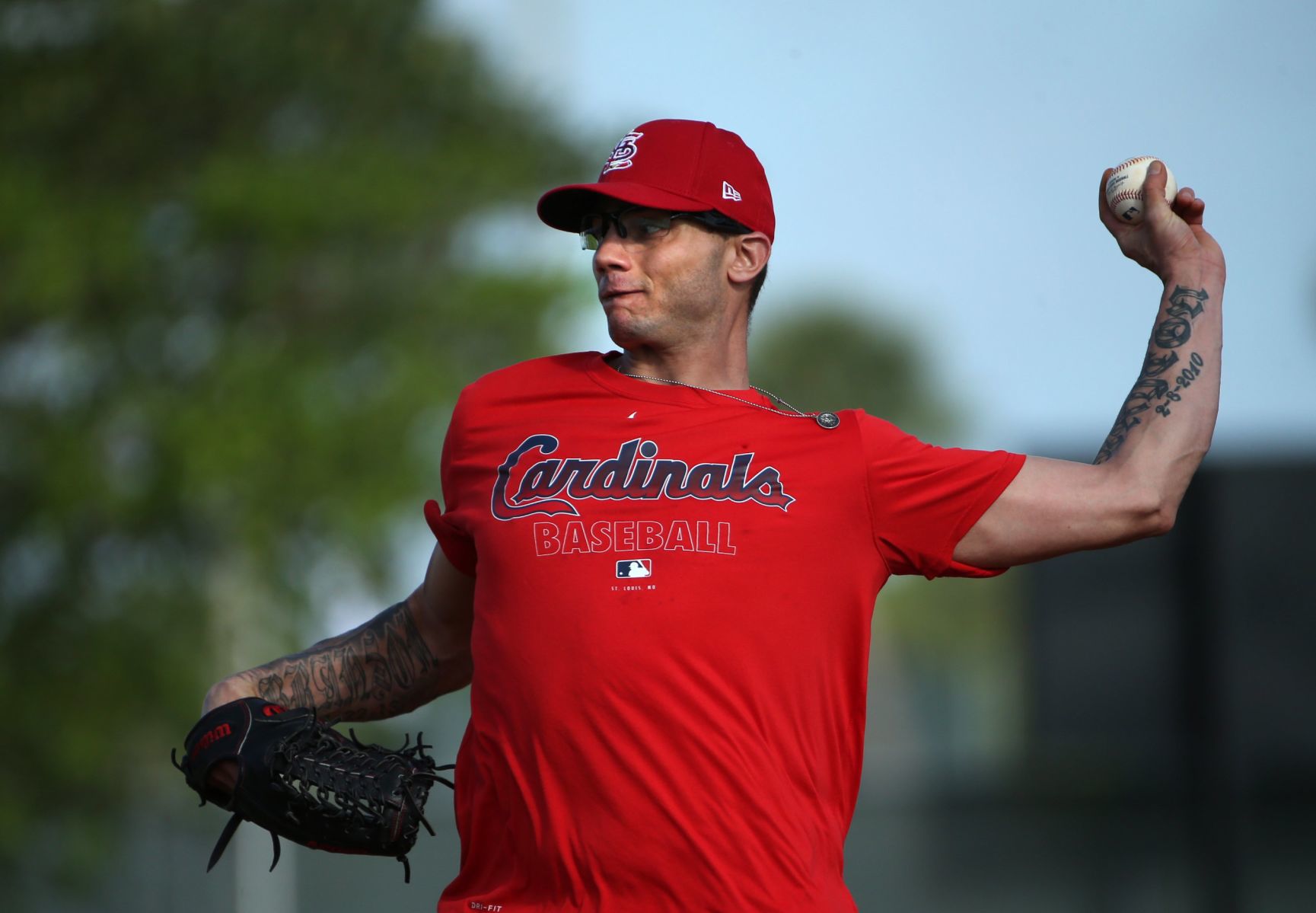 Cardinals pitchers and catchers report day